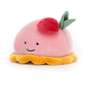 Jellycat Pink Peach Stuffed Toy